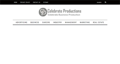 Desktop Screenshot of celebrateproductions.net